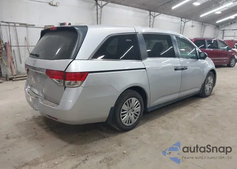 2015 Honda Odyssey Lx z USA, uszkodzony, nr VIN 5FNRL5H29FB029671